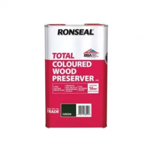 Ronseal Trade Total Wood Preserver Green 5 litre