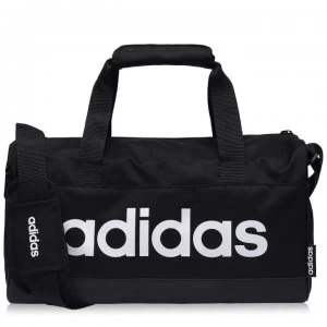 adidas Essentials Linear Duffel Bag XS - BLACK/WHITE