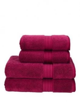 Christy Supreme Hygro; Supima Cotton Towel Collection - Raspberry - Bath Towel