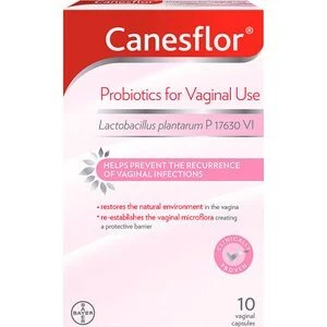 Canesten Canesflor Thrush Probiotic Capsule 10 Capsules