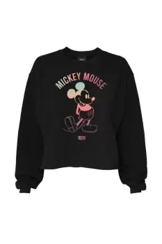 1928 Mickey Mouse Cropped Sweatshirt
