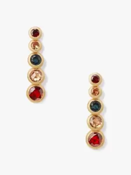 Kate Spade Linear Earrings, Red/Multi, One Size
