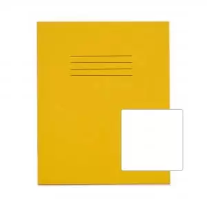 RHINO 8 x 6.5 Exercise Book 48 pages 24 Leaf Yellow Plain