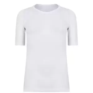 UYN Sport Man Visyon Light 2.0 Underwear Short Sleeve V Neck Shirt - White
