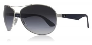Ray-Ban 3526 Sunglasses Matte Silver 019/8G
