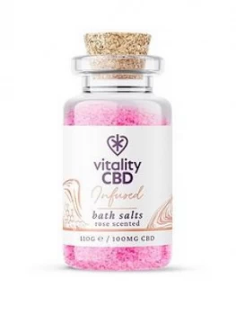 Vitality CBD Bath Salts 100mg 110g, Multi, Women
