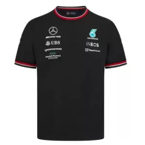 2022 Mercedes Driver Tee (Black) - Kids