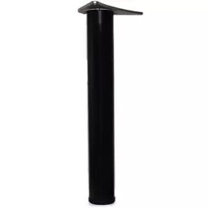 GTV Adjustable Breakfast Bar Worktop Support Table Leg 1100mm - Black, Pack of 4