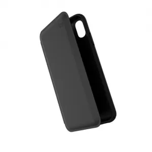 Speck Presidio Leather Folio Apple iPhone XS Max Black Phone Case IMPA