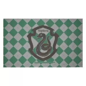 Decorsome x Harry Potter Slytherin Shield Woven Rug - Small