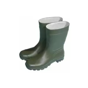 Town&country - Essentials Half Length Wellington Boots - Green UK Size 7 - Euro Size 40/41 - TFW832