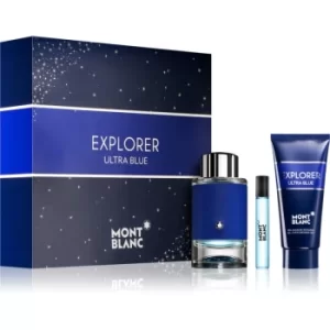 Mont Blanc Explorer Ultra Blue Gift Set for Men