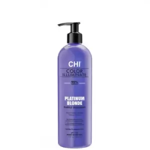 CHI Ionic Color Illuminate Platinum Blonde Shampoo 355ml