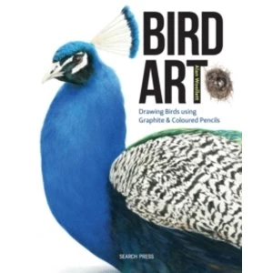 Bird Art : Drawing Birds Using Graphite & Coloured Pencils