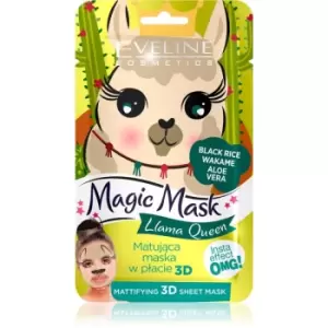 Eveline Llama Queen Mattifying Magic Mask