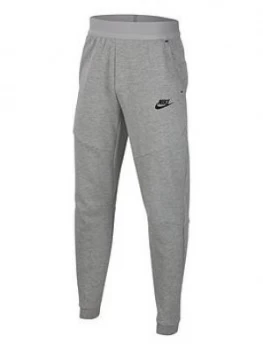 Nike Older Boys Tech Fleece Pant - Grey/White