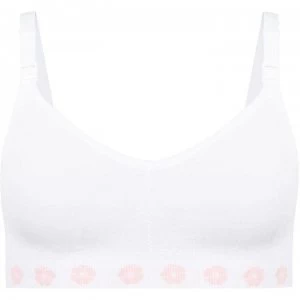 Theya Healthcare Fleur Bamboo Back Fastening Post Surgery Bra - White