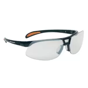 1015364HS Protege Black Safety Glasses Clear Lens HSAF
