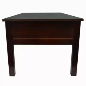 Techstyle Kyoto Solid Wood Storage Coffee Table With Two Drawers Wenge