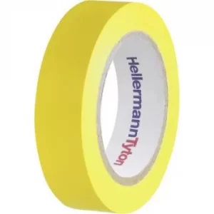 HellermannTyton HelaTape Flex 15 710-00102 Electrical tape HelaTape Flex 15 Yellow (L x W) 10 m x 15mm