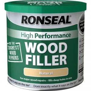 Ronseal High Performance Wood Filler Natural 1000g