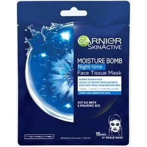 Garnier Moisture Bomb Night-Time Face Tissue Mask