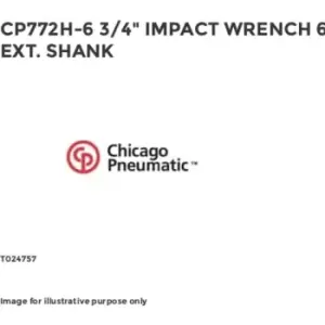Chicago Pneumatic CP772H-6 3/4" IMPACT WRENCH 6" EXT. SHANK