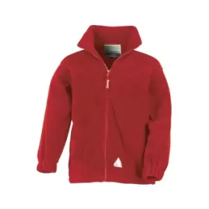 Result Childrens/Kids Full Zip Active Anti Pilling Fleece Jacket (8/10) (Red)