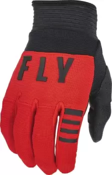 Fly Racing F-16 Motocross Gloves, black-red, Size 2XL, black-red, Size 2XL