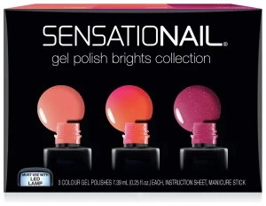 SensatioNail Brights Gel Polish Set of 3