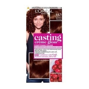 Casting Creme Semi Permanent Hair Dye Auburn Henna 4.43