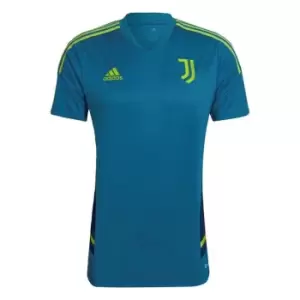 adidas Juventus Condivo 22 Training Jersey Mens - Black