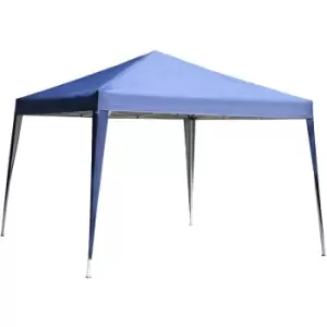 3x3M Garden Heavy Duty Pop Up Gazebo Marquee Party Tent Wedding Canopy (Blue) + Carry Bag - Outsunny
