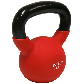 Charles Bentley Fitness 8KG Kettle Bell Exercise Weight Training Gym Resistance