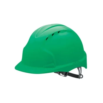 EVO2 Vented Green Safety Helmet - JSP