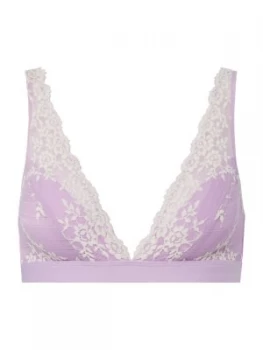 Wacoal Embrace lace soft cup non wired bra Lavender