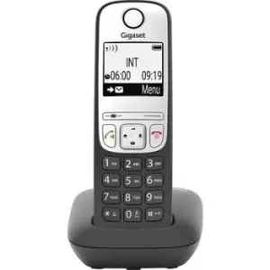 Gigaset A690 DECT Cordless analogue Hands-free, base, Redial Black