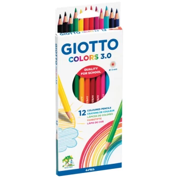 Giotto 276600 Elios Hexagonal Pencils - Pack of 12