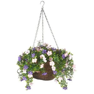 Robert Dyas Petunia Hanging Basket 30cm