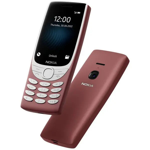 Nokia 8210 4G rot Feature Phone - Cellphone - 7.1 cm