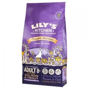 Lily's Kitchen Adult 8+ Salmon & Trout Dry Dog Food - 7kg