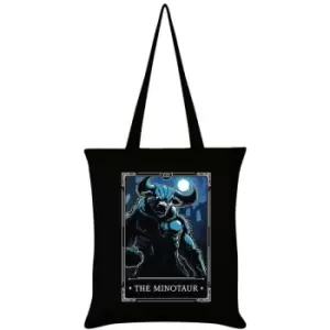 Deadly Tarot - Legends The Minotaur Tote Bag (One Size) (Black/Blue)