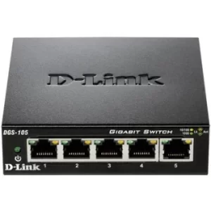 D-Link DGS-105 Network switch 5 ports 1 GBit/s