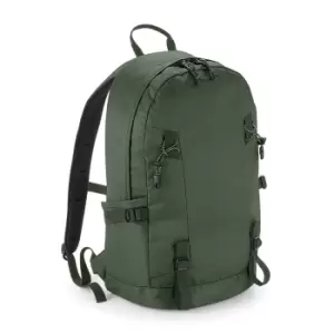 Quadra Everyday Outdoor 20 Litre Backpack (One Size) (Olive Green)