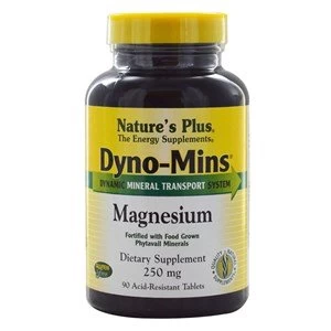 Natures Plus Dyno Mins Magnesium 250mg Tablets 90 Tabs