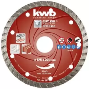 kwb 797540 Diamond cutting disc Diameter 125mm