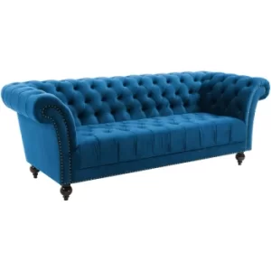 Chester 3 Seater Sofa Midnight Blue