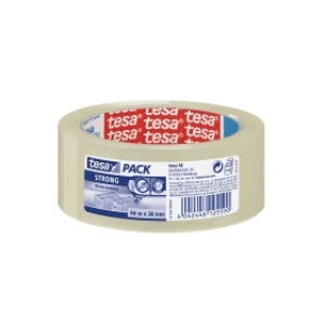 Tesa Pack Strong Packaging Tape Transparent 38mm x 66m (1 roll)