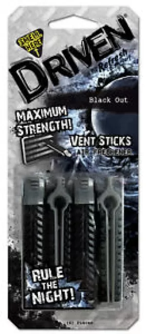 Black Out Vent Sticks Driven Air Freshener