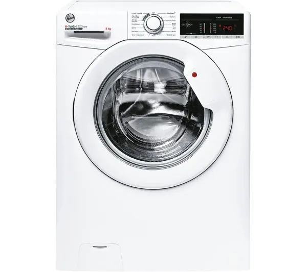 HOOVER H Wash 300 H3W 48TA4/1-80 NFC 8KG 1400 Spin Washing Machine - White